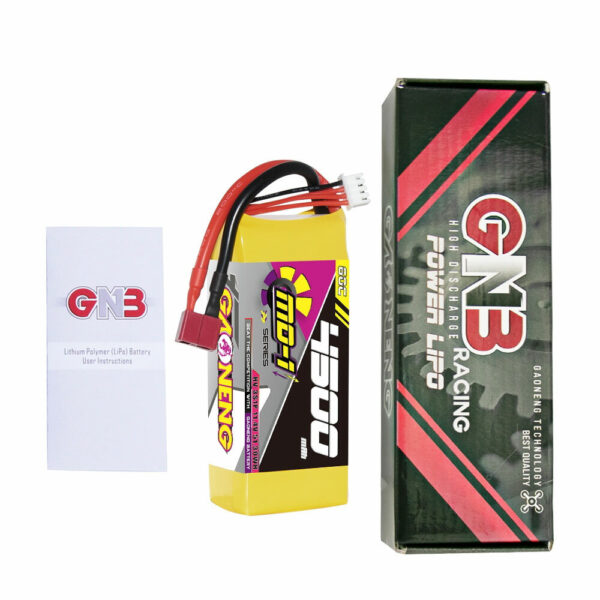 Gaoneng GNB 11.4V 4500mAh 60C 3S LiHV Battery T Plug / XT90 Plug for 1/10 1/8 1/7 Scale RC Car RC Airplane Helicopter - Image 4