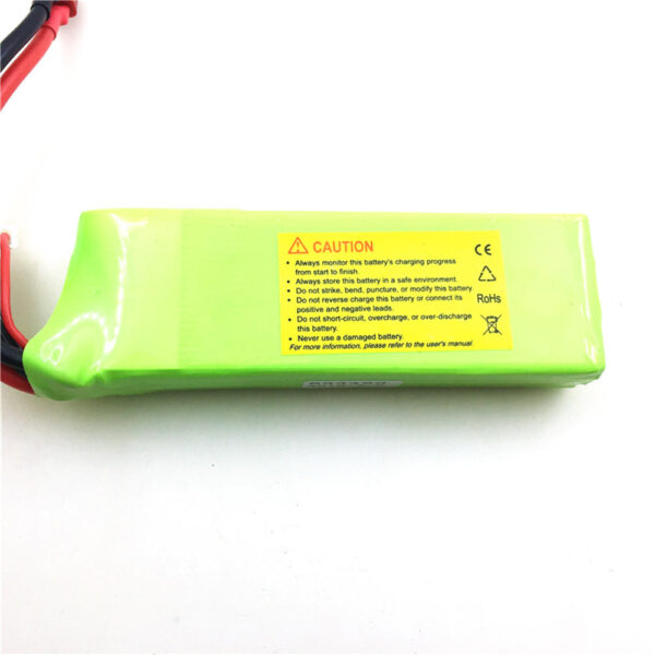 Feilun 11.1V 1800mAh 25C 3S T Plug Lipo Battery for FT012 2.4G Brushless RC Boat Parts - Image 1