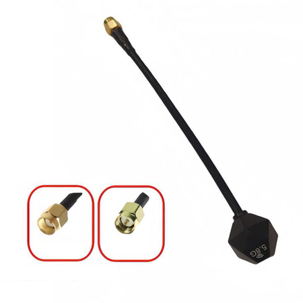 4.8G-5.8G 5dbi 130mm Antenna RHCP RPSMA/SMA For RC FPV Drone Quadcopter Racing - Image 1