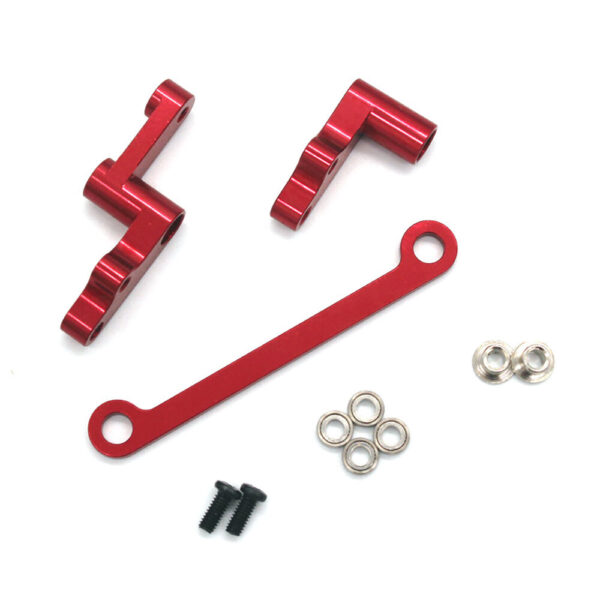 Metal Upgrade Accessories Steering Assembly For Wltoys 124008 124010 1/12 RC Car Parts - Image 2