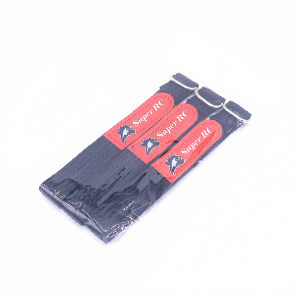 3 PCS Super Lipo Battery Tie Down Strap 220mm for 5inch 7inch RC FPV Racing Drone - Image 3