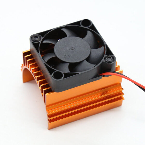 40x40mm 4074 4274 1515 RC Car Motor Hot Sink W/ Fan for RC Car 1/8 1/10 1/12 Scale RC Car Parts - Image 3