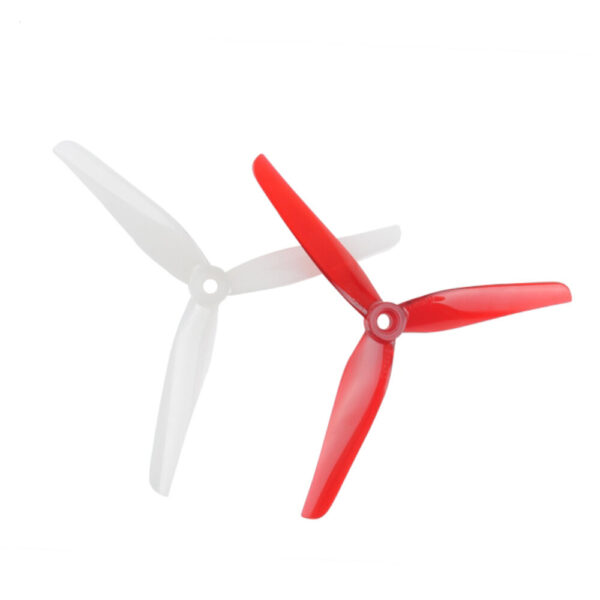 2 Pairs / 10 Pairs HQProp Ethix P4 Candy Cane 5140 5.1X4.0 5.1 Inch 3-Blade Poly Carbonate Propeller for RC Drone FPV Racing - Image 1