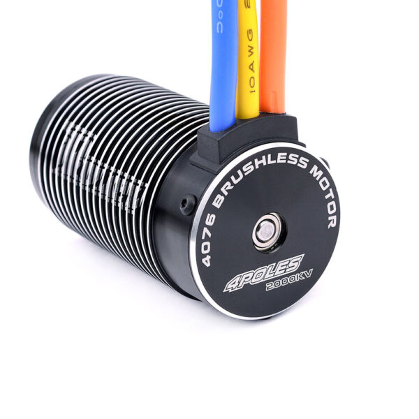 Surpass Hobby Rocket 4076 1700KV/2000KV/2250KV Brushless Motor for 1/8 RC Car Vehicles Model Parts - Image 4