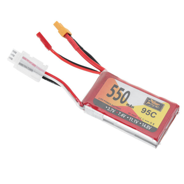 ZOP POWER 7.4V 550mAh 95C 2S LiPo Battery XT30 Plug for RC Drone - Image 4