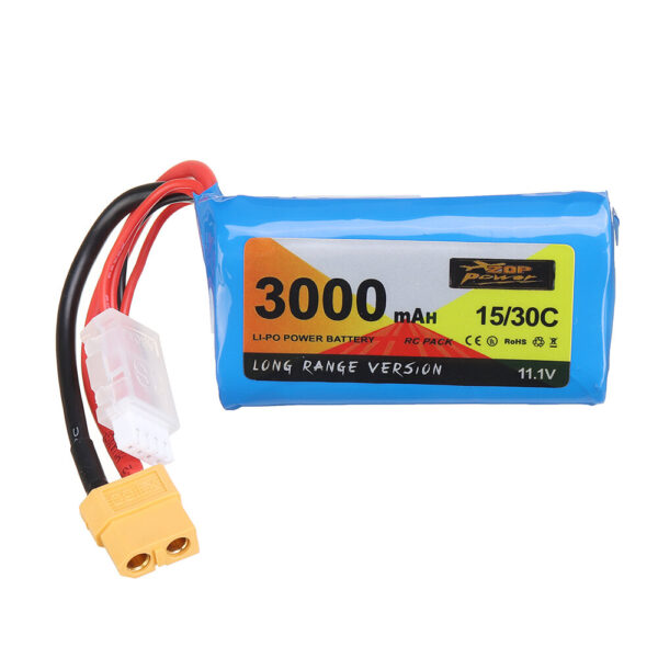 ZOP Power 11.1V 3000mAh 15/30C 3S Long Range Li-ion Battery XT60 Plug for FPV RC Racing Drone - Image 2