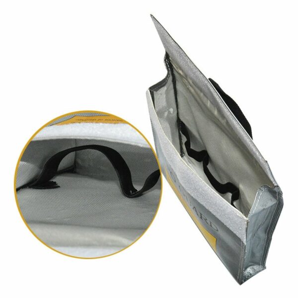 240*180*64mm Multifunctional Fire Retardant Explosion-proof Bag Battery Safety Bag for Lipo Battery Charger - Image 5