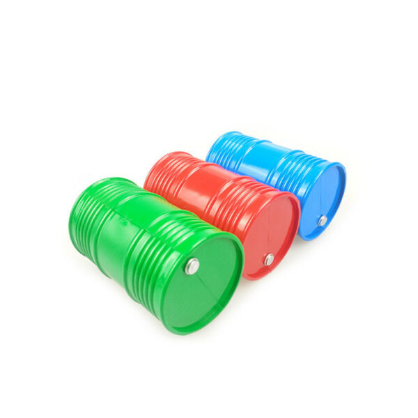 1PC Oil/Gas Drum Tank Container for 1/10 CC01 SCX10 TAMIYA RC4WD Rock Crawler RC Car Parts - Image 3