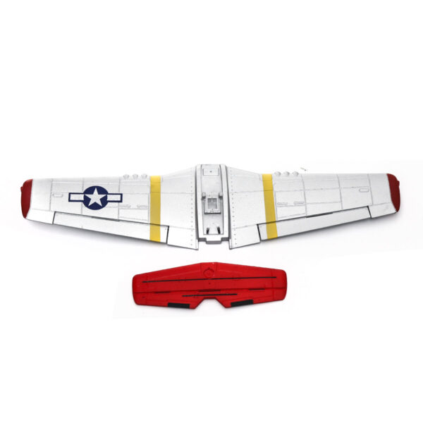 Volantex RC 768-1 Mustang P-51D RC Airplane Spare Part Main Wing Tail Wing - Image 1