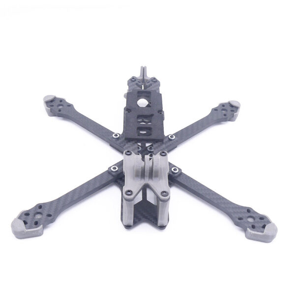 TEOSAW Dipper 5 230mm Wheelbase 5mm Arm Thickness X Type 5 Inch Freestyle Frame Kit Support VISTA / DJI Air Unit for RC Drone FPV Racing - Image 1