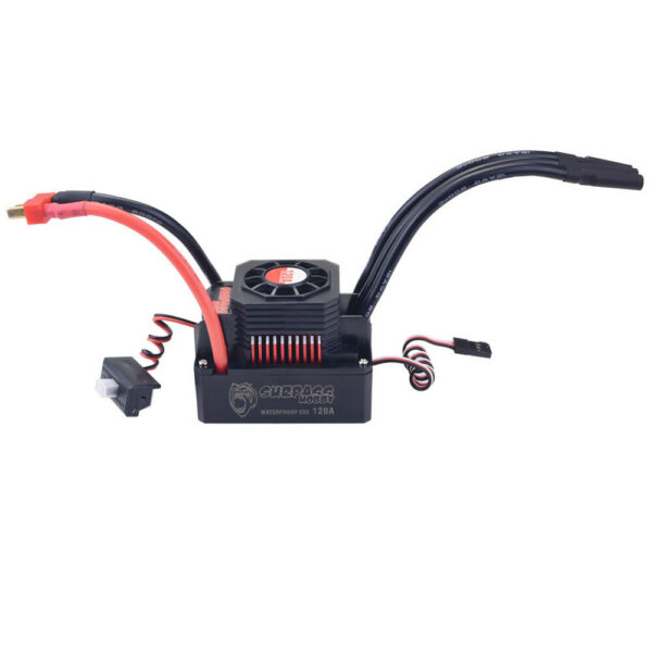 Surpass Hobby KK Series 120A Brushless Waterproof ESC for 2-6S 1/10 2-4S 1/12 Rc Car Parts - Image 3