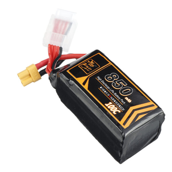 ZOP Power 14.8V 850mAh 100C 4S Lipo Battery XT30 Plug for RC Racing Drone - Image 6