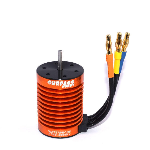 Surpass Hobby Waterproof F540 3000KV Brushless Motor +45A ESC For 1/10 Rc Car Parts - Image 2