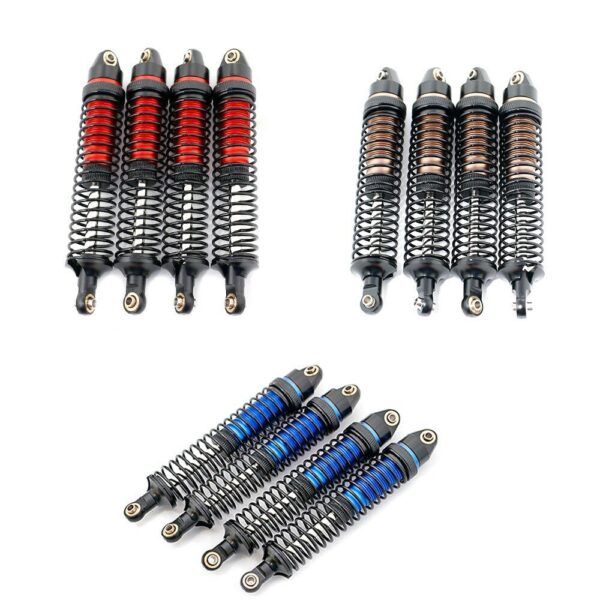 4PCS Upgraded Shock Absorber Damper Oill Filled for TRX4 TRX6 SCX10 I II RGT Yikong Racing 4082 4083 1/10 RC Cars Vehicles Models Parts - Image 3