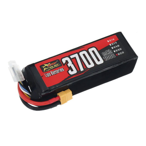 ZOP Power 6S 22.2V 3700mAh 100C 82.14Wh LiPo Battery XT60 Plug for RC Car - Image 3