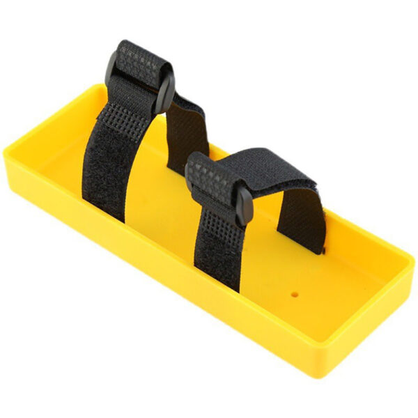 Plastic Battery Fixing Box Storage Tray Holder Protective Carrying Case for 1/10 SCX10 RC Car DIY Modification Part - Image 1