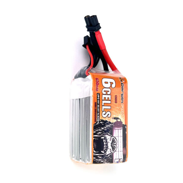 DarwinFPV 22.8V 650mAh 120C 6S LiPo Battery XT30 Plug for Darwinfpv BabyApe  6S RC Drone FPV - Image 1