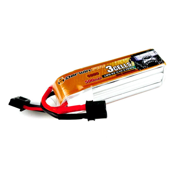 DarwinFPV 11.4V 500mAh 100C 3S LiPo Battery XT30U-F Plug for BABY APE/PRO/V2 RC Drone FPV - Image 3