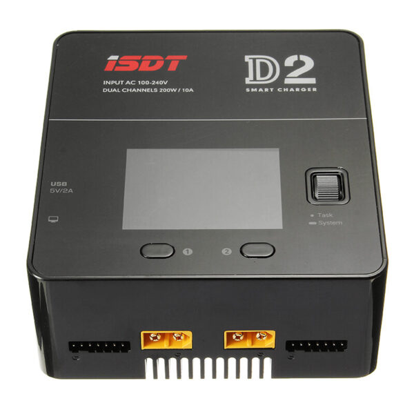 ISDT D2 mark2 Upgrade Version 200W 24A AC Dual Channel Output Smart Battery Balance Charger Upgrade Version - Image 4