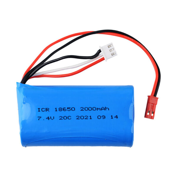 18650 7.4V 2000MAH 20C Lipo Battery XT30/XT60/T/EL-2P/SM3P/SM4P/SM/JST Plug For RC Boats Car Tanks Parts - Image 5