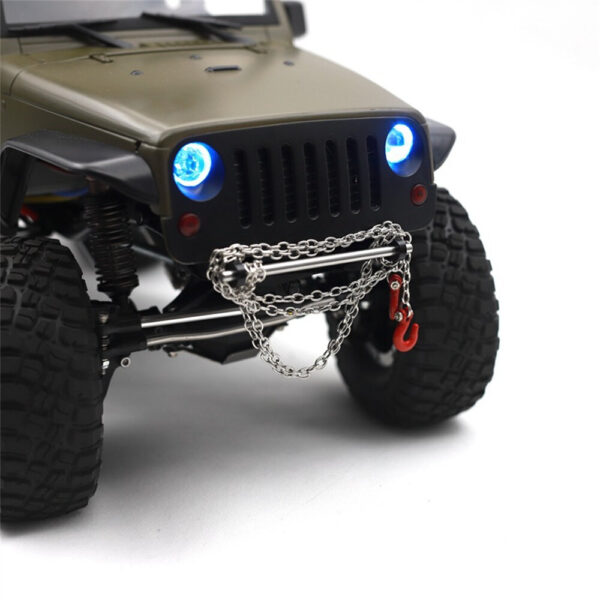 Upgraded Aluminum Alloy Adjustable Front Rear Bumper Protector for 1/10 SCX10 TRX4 LCG RC Cars Vehicles Models Spare Parts Y5 - Image 3