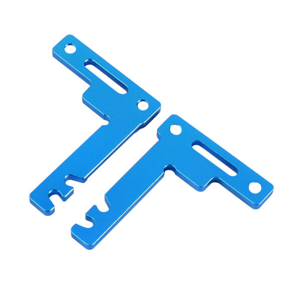 1/10 Tamiya Aluminum Alloy Short Battery Holder Kit TT02 TT02B RC # TATT-075 - Image 4