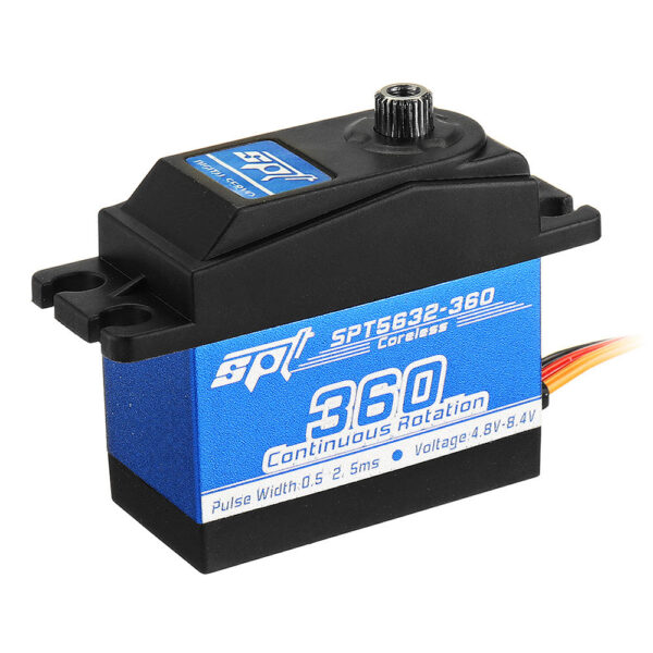 SPT Servo SPT5632-360 Coreless Digital Servo Metal Gear Lager Torque Linear Change For RC Robot - Image 3