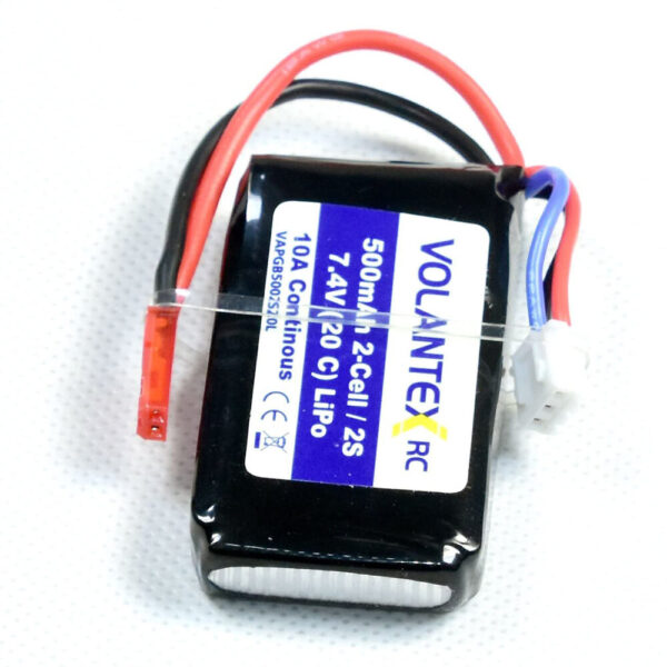 VolantexRC 768-1 Mustang P-51D/ Saber 920 756-2 RC Airplane Spare Part 7.4V 500mAh 20C Lipo Battery JST Plug - Image 4