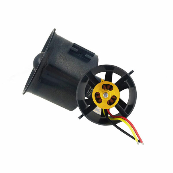 QX-Motor 70mm 6 Blades EDF Unit With QF2827 2300KV Brushless Motor 6S for RC Airplane Jet - Image 1