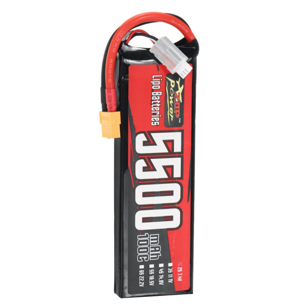 ZOP Power 7.4V 5500mAh 100C 2S 37Wh LiPo Battery XT60 Plug for RC Drone - Image 5