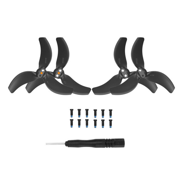 6 Pairs 3032S 3032 3x3.2 3 Inch 3-Blad Propeller Props with Screws Screwdriver for DJI Avata 2 - Image 1