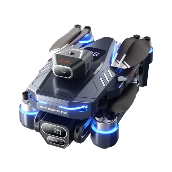 LSRC GT8 WiFi FPV with HD Front Bottom Rear Three Camera Servo Gimbal 360 Obstacle Avoidance Brushless Foldable RC Drone Quadcopter RTF - Image 6