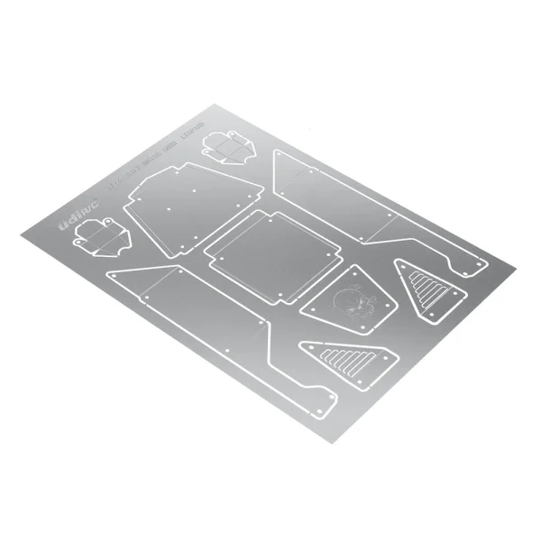 UDIRC UCX2405 UCX2405 PRO 1/24 RC Car Upgraded Parts Metal Body Shell UCX24-P089 Vehicles Models Spare Accessories - Image 7