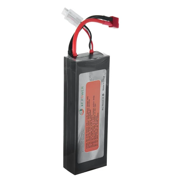 XF POWER 7.4V 7000mAh 100C 2S LiPo Battery T Deans Plug for RC Car - Image 5