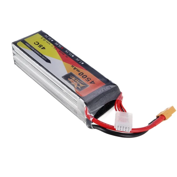ZOP Power 14.8V 4500mAh 4S 45C Lipo Battery XT60 Plug - Image 3