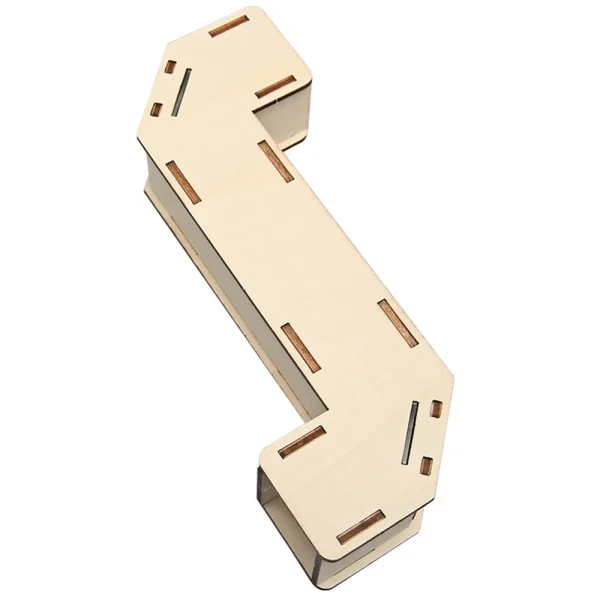 Wooden Periscope Model Assembly Kit DIY Children's Science Experiment Education Puzzle Toy Student Technology Small Production - Image 2