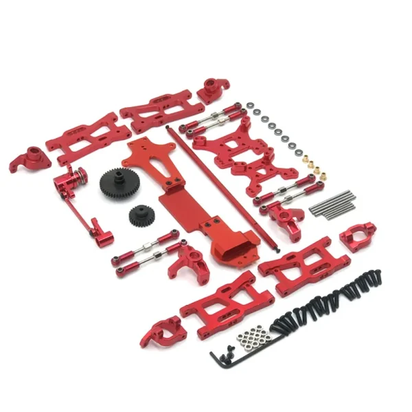 Upgrade Metal C Seat Steering Cup Swing Arm Central Drive Shaft For WLtoys 1/14 144010 144001 144002 RC Car Spare Parts - Image 5