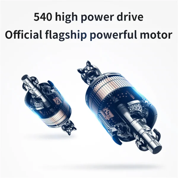 HXJRC HJ806B 2.4G 4CH RC Boat High Speed LED Light Speedboat Capsizing Reset Waterproof 35km/h Electric Racing Vehicles Models Lakes Pools Remote Control Toys - Image 3