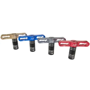 LJF Wheel Hex Sleeve Wrench Tool 17mm Socket Removable Nut 7075 Aluminum Hex Key for RC Car Parts