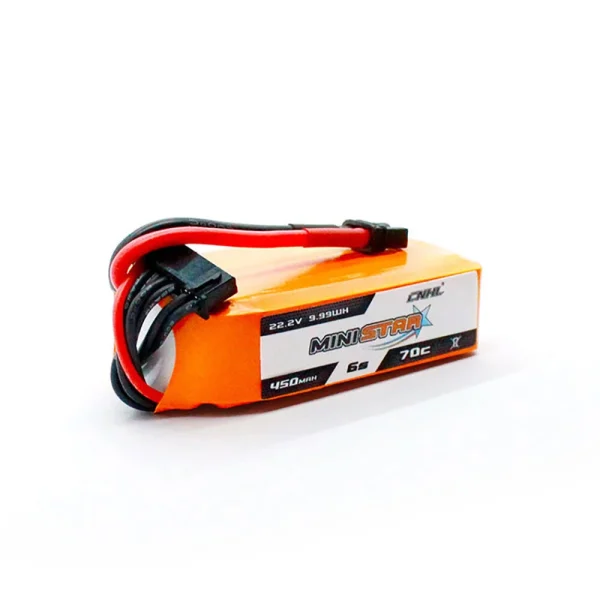 CNHL MiniStar 22.2V 450mAh 70C 6S LiPo Battery XT30 Plug for RC Drone FPV Racing - Image 2