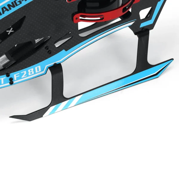 YXZNRC F280 2.4G 6CH 6-Axis Gyro 3D6G Dual Brushless Direct Drive Motor Flybarless RC Helicopter - Image 9