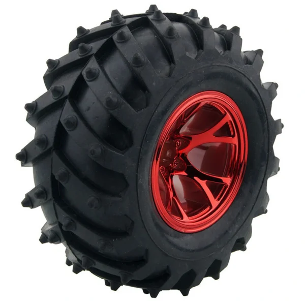 4Pcs/Per Austar Wheel Tires Plastic Wheel Rims for 1/10 RC Crawler HSP HPI Car Parts - Image 8
