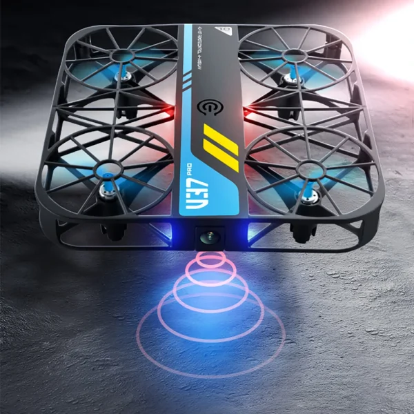 4DRC V37 MINI WiFi FPV with HD Camera Altitude Hold Mode Grid Full Protection Child Gift LED Light Pocket RC Toys Drone Quadcopter RTF - Image 2