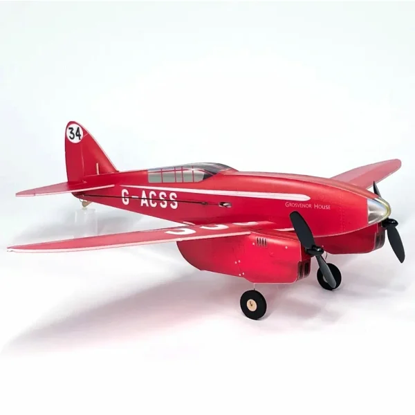 MinimumRC de Havilland DH.88 Dual Motor 460mm Wingspan KT Foam FPV RC Airplane KIT+Motor - Image 5
