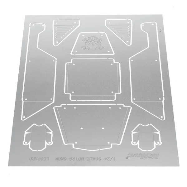 UDIRC UCX2405 UCX2405 PRO 1/24 RC Car Upgraded Parts Metal Body Shell UCX24-P089 Vehicles Models Spare Accessories - Image 3