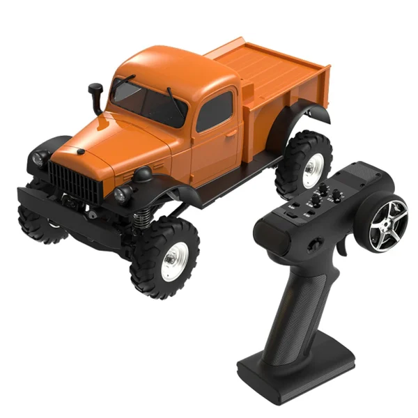 UDIRC UCX2401 SALVATOR RTR 1/24 2.4G 4WD RC Car Rock Crawler Off-Road Climbing Truck LED Light Full Proportional Vehicles Models Oil Filled Shocks Reverse Gearbox Toys - Image 2