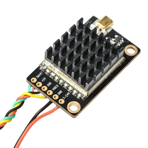 Eachine TX805S 5.8GHz 40CH 25-500-1000-1600mW AV FPV Transmitter VTX LED Display With Mic Heatsink Support OSD/Pitmode/Smart Audio for RC Drone Airplane Long Rang - Image 3