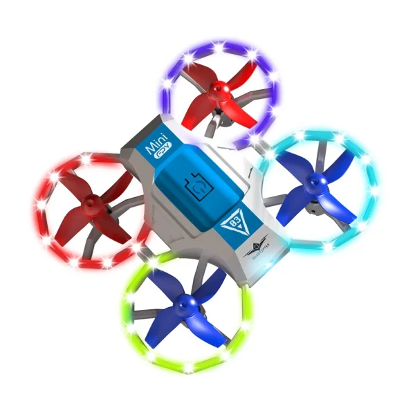 KFPLAN KF601 Mini Voice Control Lighting Mode Altitude Hold Hovering Kids Toys Gift 2.4G LED RC Drone Quadcopter RTF - Image 4