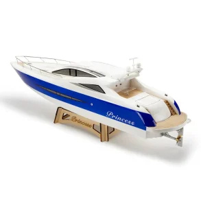 TFL 1105 Princess 960mm 2.4G Glass Fiber Hull Electric Rc Boat 120A ESC w/o Servo Transmitter Battery Charger