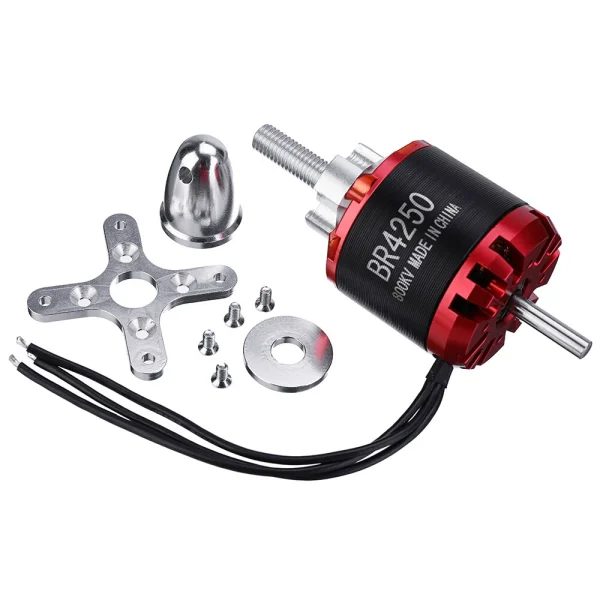 Racerstar RC Brushless Motor BR4250 800KV 3S-7S Support 11*5.5 Prop for Fixed Wing RC Airplane Drone - Image 5